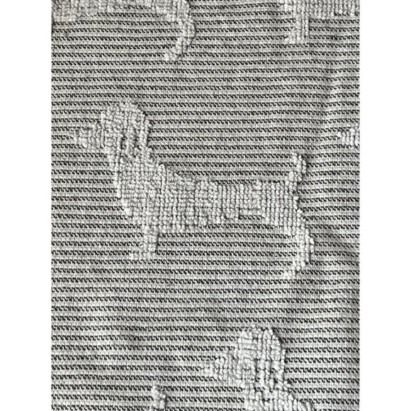Ladinne Reversible Dachshund Tea Towels Set of Two Cotton 30" X 19" Gray & White - Picture 4 of 8